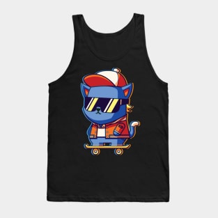 CatSoki Sunglasses Tank Top